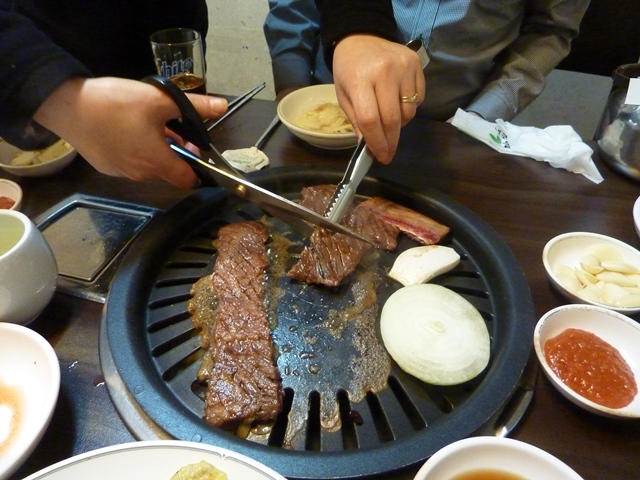 Grilis Seulo restorane
